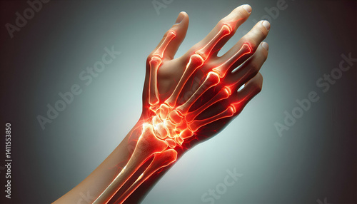 Fototapeta Naklejka Na Ścianę i Meble -  Wrist pain