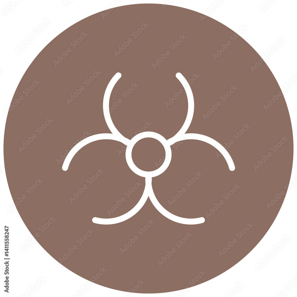 Biohazard Symbol Icon Biohazard Symbol Icon