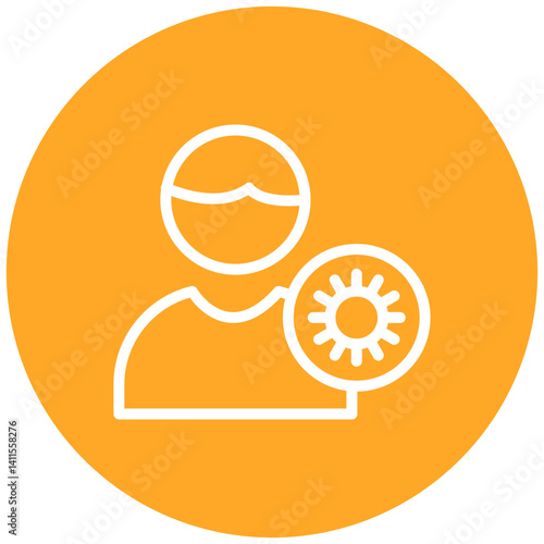 Infected Person Icon