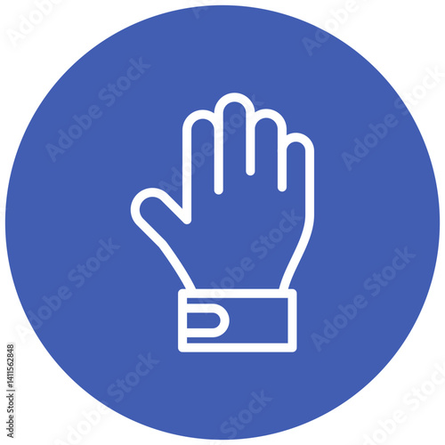Rugby Gloves Icon