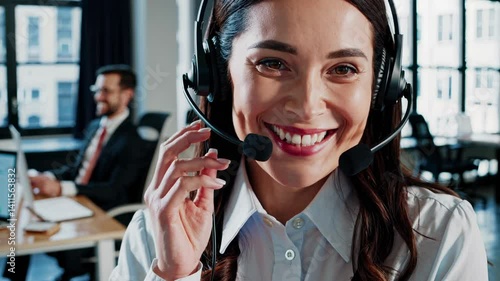 The Smiling Call Center Agent