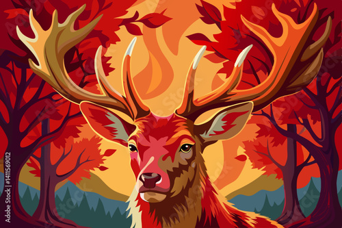 deer in the forest