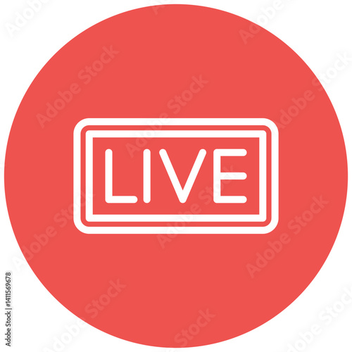 Live Broadcast Icon