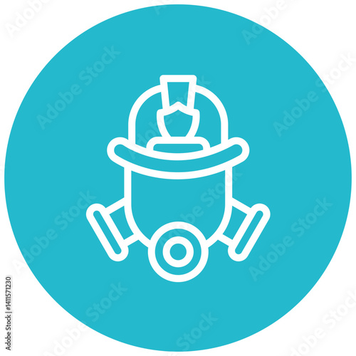 Fireman Mask Icon