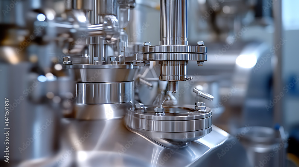 Engineer overseeing the calibration of machinery at a lithium plant. Featuring machinery calibration Engineer overseeing the calibration of machinery at a lithium plant. Featuring machinery calibration