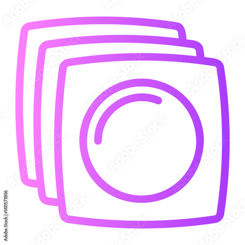 plate gradient icon