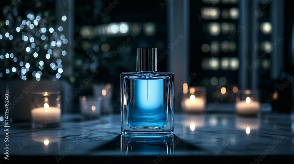 Nighttime Fragrance: Blue Perfume Nighttime Fragrance: Blue Perfume