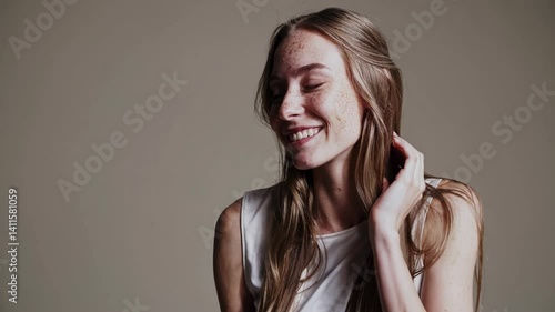 The Joyful Smiling Woman