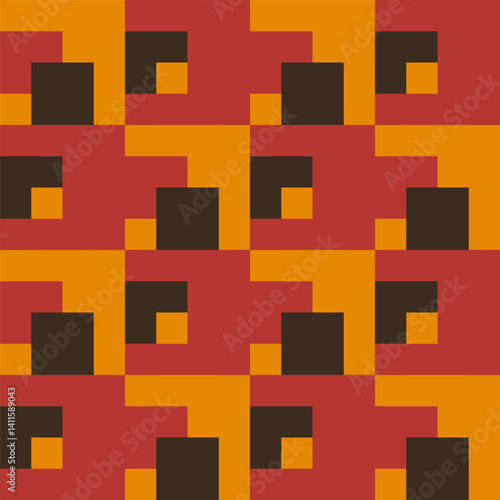 Abstract geometric seamless...