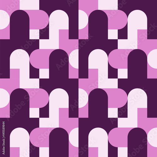 Abstract geometric seamless...