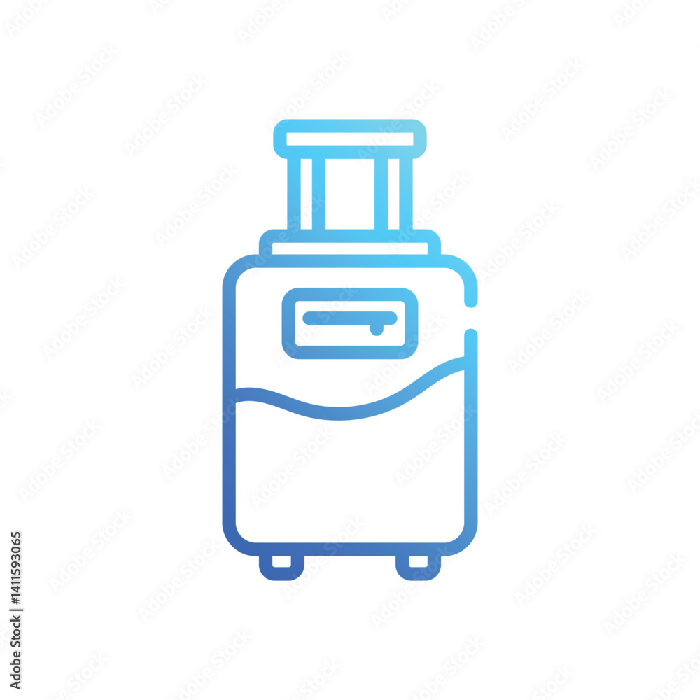 Luggage Icon vector stock illustration Luggage Icon vector stock illustration