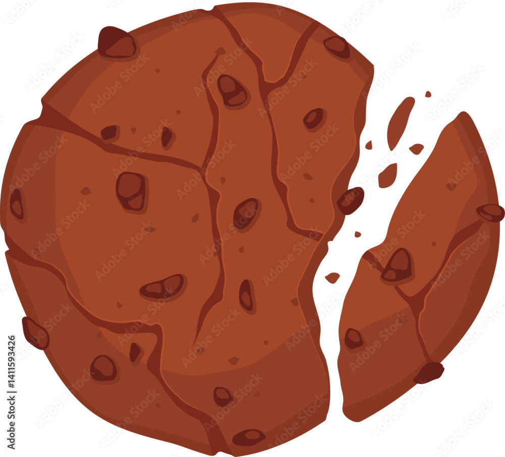 Delicious Cookie Illustration Delicious Cookie Illustration