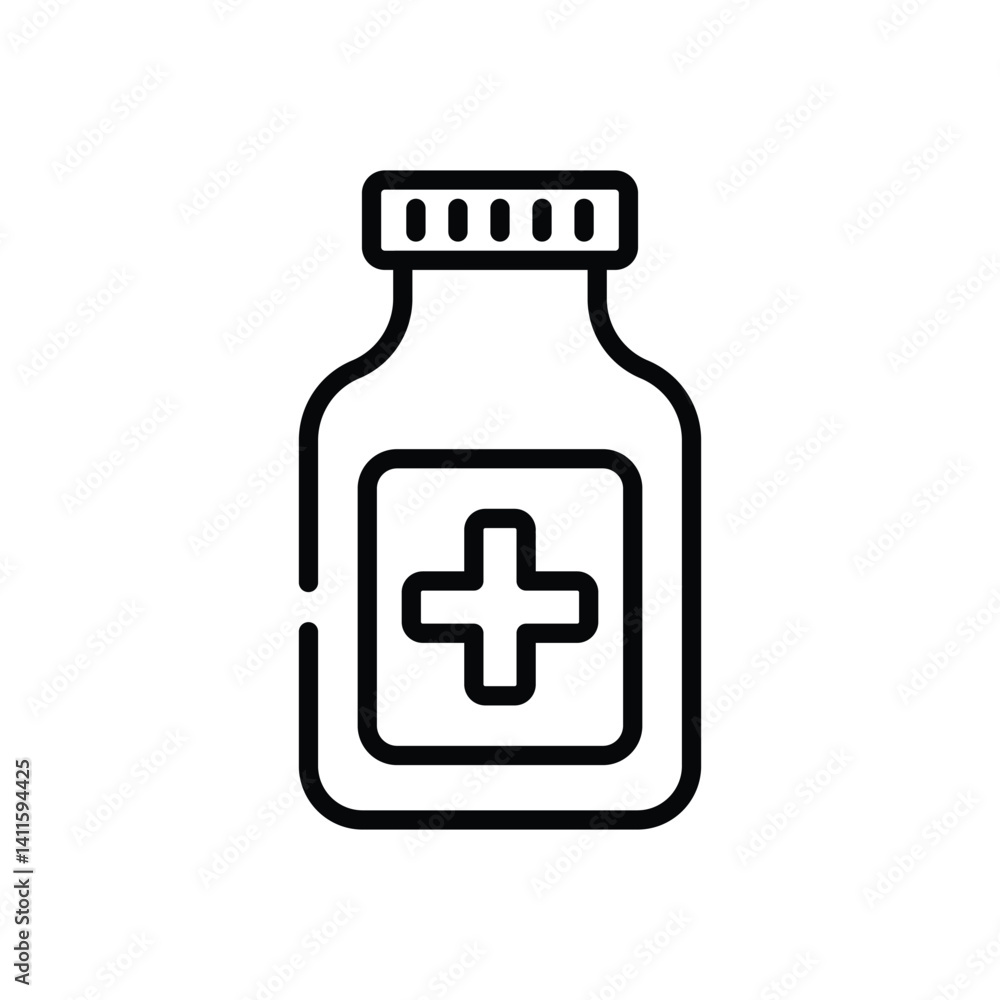 Medicine Icon vector stock illustration Medicine Icon vector stock illustration