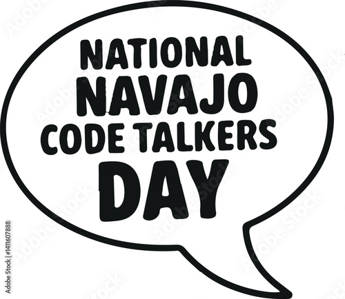 National Navajo Code Talkers Day is a designated observance day in the United States that honors the contributions of the Navajo Code Talkers during World War II.