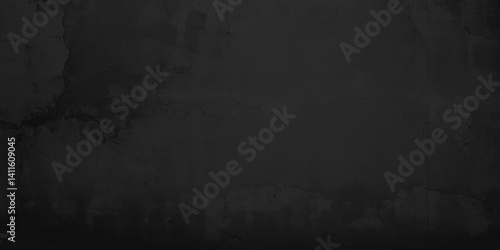 Dark grey textured concrete wall background. Textured grunge dark black concrete background