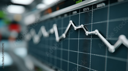 Market Downturn Graph: A cl...