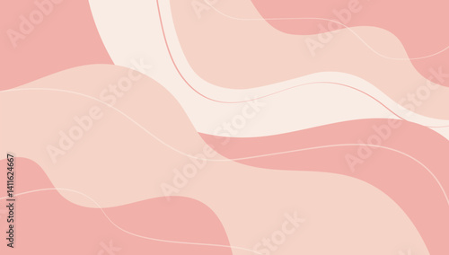 Pink abstract background, aesthetic pink desktop wallpaper.