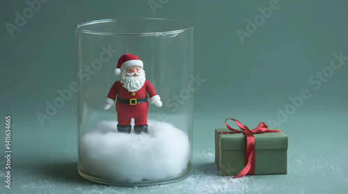 Wallpaper Mural Minimalist Christmas，christmas, decoration, christmas tree,holiday, xmas,winter, decorations, celebration, presents,gift, Santa Claus，ornaments，new year，december，seasonal，gift Torontodigital.ca