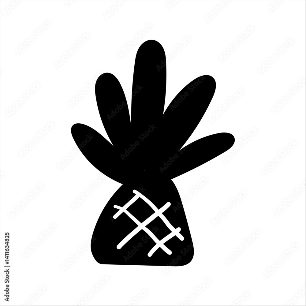 Palm Tree Silhouette Vector Tropical Beach and Nature Illustration Palm Tree Silhouette Vector Tropical Beach and Nature Illustration