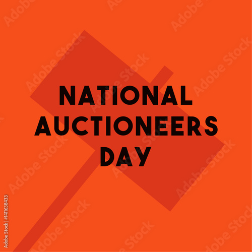 National Auctioneers Day. April.