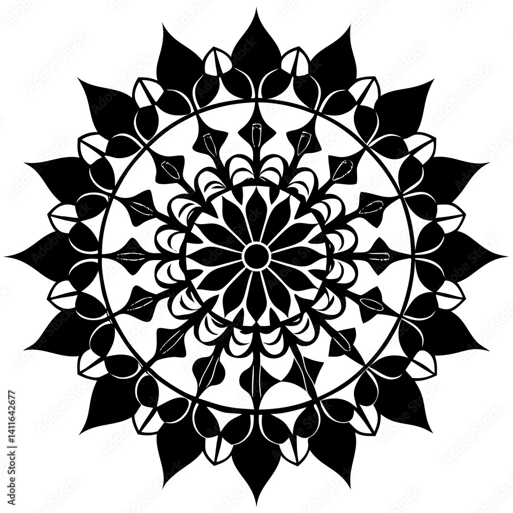 Fototapeta premium abstract floral background