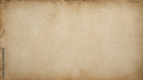 Vintage Paper Background isolated photo. Brown paper texture. Vector illustration.