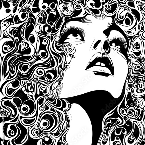 Contemporary style Art gallery coloring book design, Contemporary style Art gallery illustration art