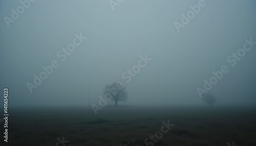 An unnatural, cloying fog rolls in, thick as cotton, muffling sound and distorting light