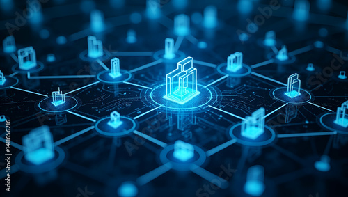 Comprehensive IT infrastructure investment impact analysis showcasing advanced network integration data center optimization and digital transformation strategies to drive business growth in  Photo Sto