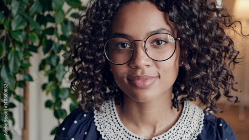 The Girl with Curly Hair