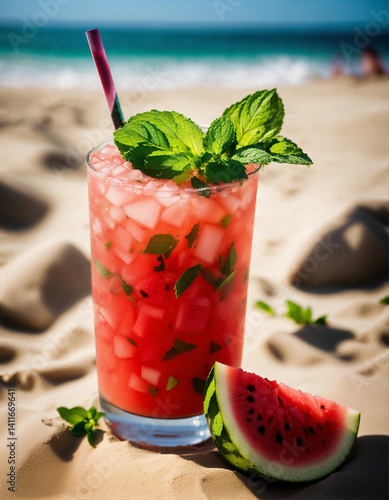 cocktail on the beach