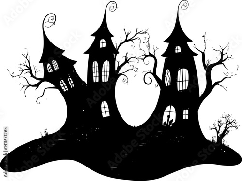 Fantasy architecture of Triplex, Triplex illustration art