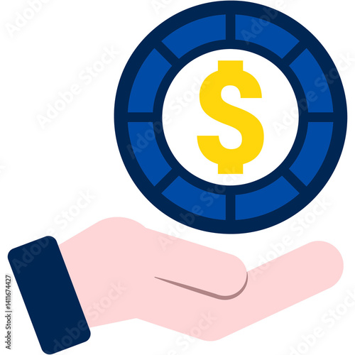 Принти на полотні Bet Illustration