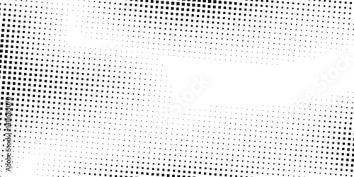 Wallpaper Mural Rectangle halftone gradient background. Faded grit noise texture. White and black sand wallpaper. Retro pixelated backdrop illustration Torontodigital.ca
