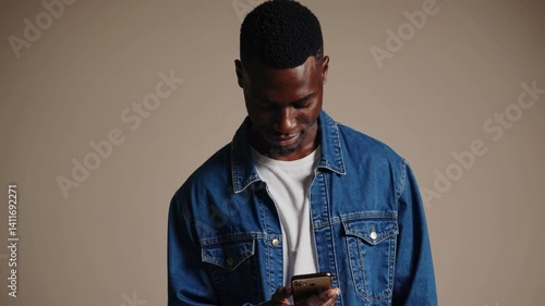 The Man with Smartphone