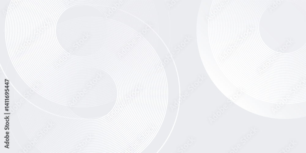 Geometric lines on gray background. Modern shiny blue circle background simple modern Geometric lines on gray background. Modern shiny blue circle background simple modern
