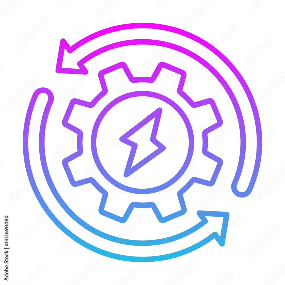 Energy Management Icon Energy Management Icon