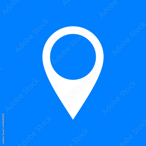 Kartenmarkierung und Hintergrund