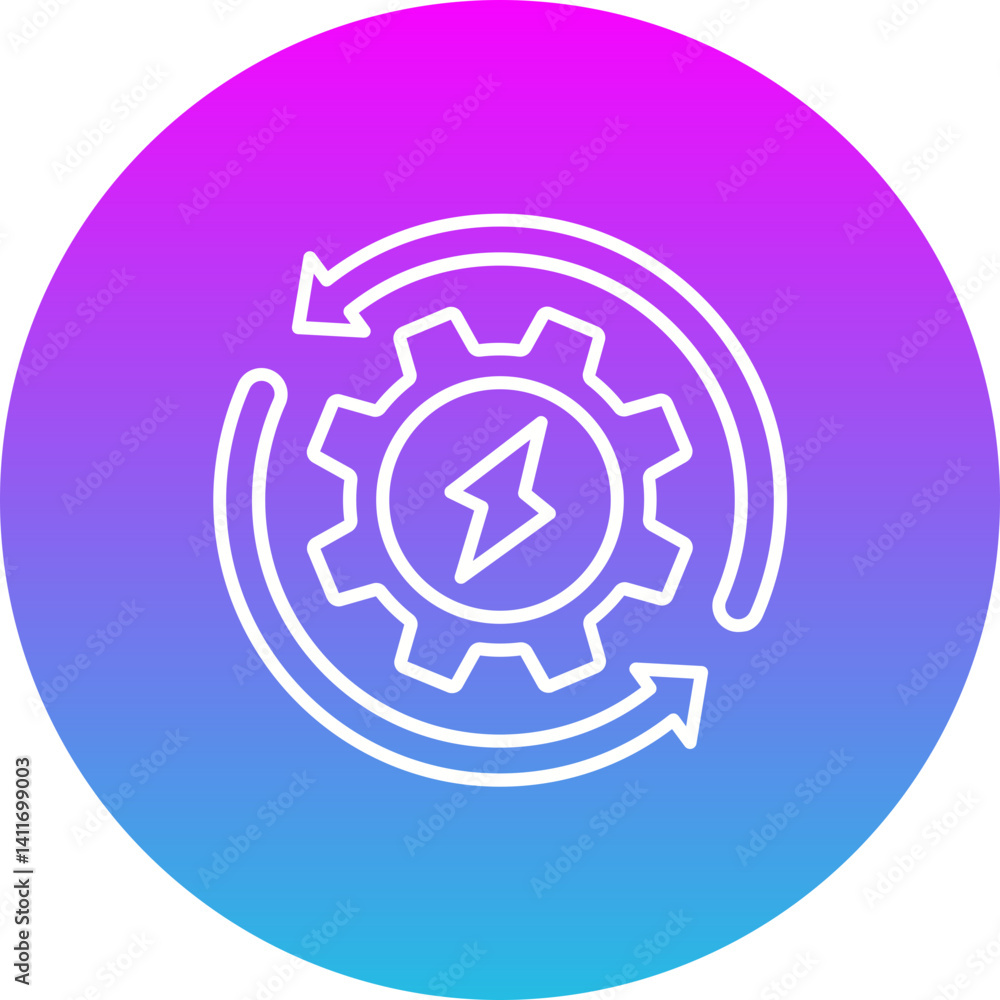 Energy Management Icon Energy Management Icon