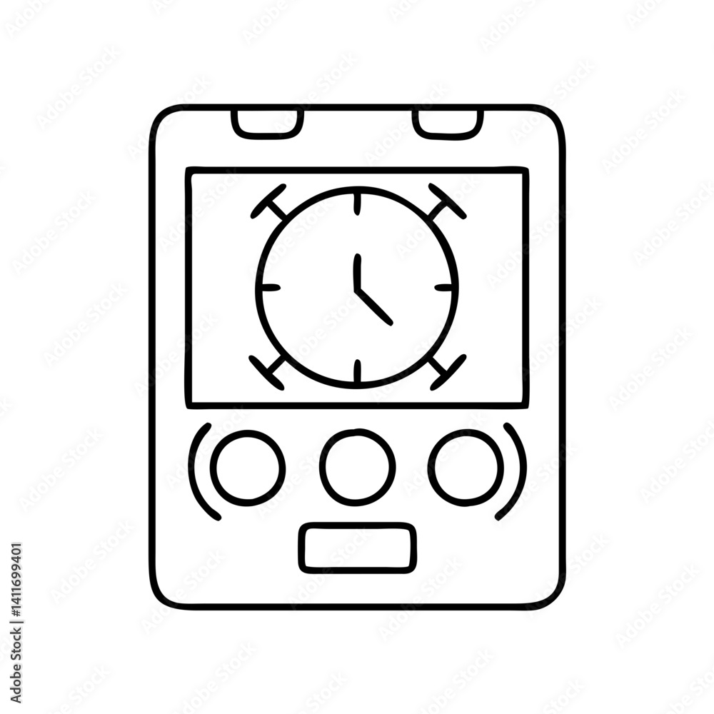 game timer icon, game timer line art - simple line art of game timer, perfect for game timer logos and icons game timer icon, game timer line art - simple line art of game timer, perfect for game timer logos and icons