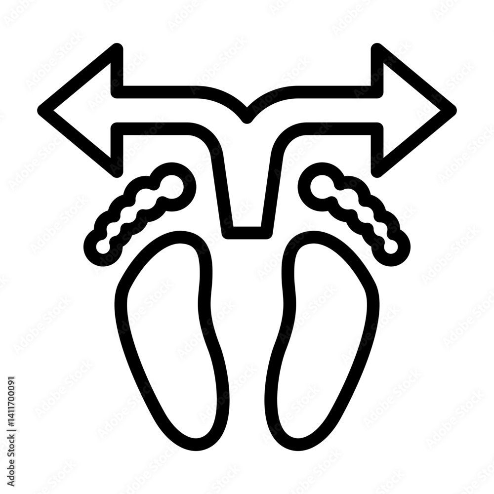 Fototapeta premium Habit Change Icon