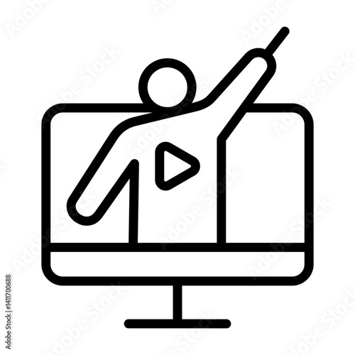 E Course Icon