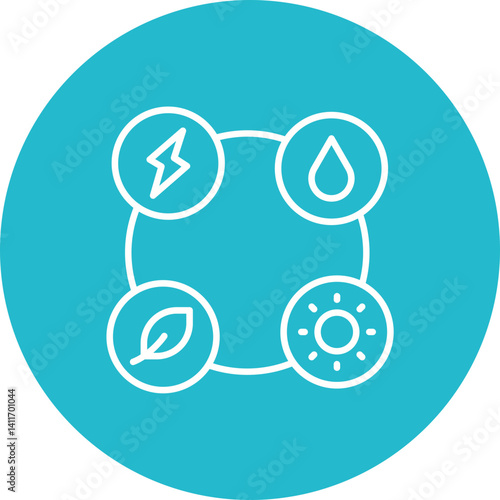 Energy Sources Icon