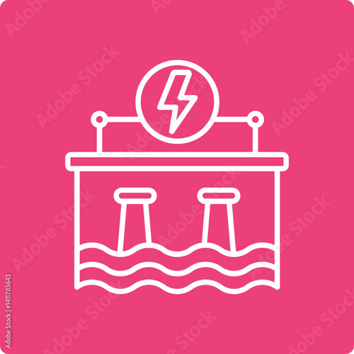 Hydroelectric Icon