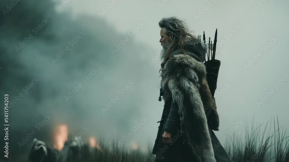 Enchanting Medieval Witch in Her Mysterious Lair Enchanting Medieval Witch in Her Mysterious Lair