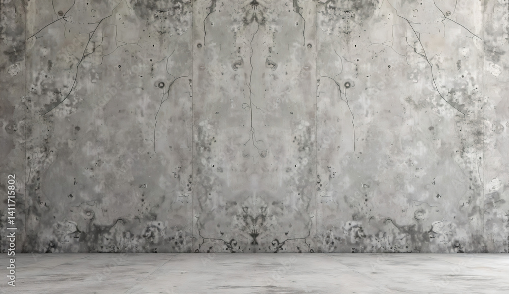 Fototapeta premium Cracked Concrete Wall Background