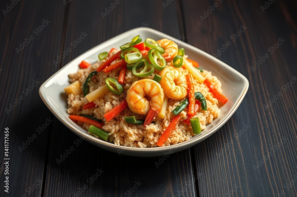 Vibrant Palauan Fried Rice Delight Vibrant Palauan Fried Rice Delight