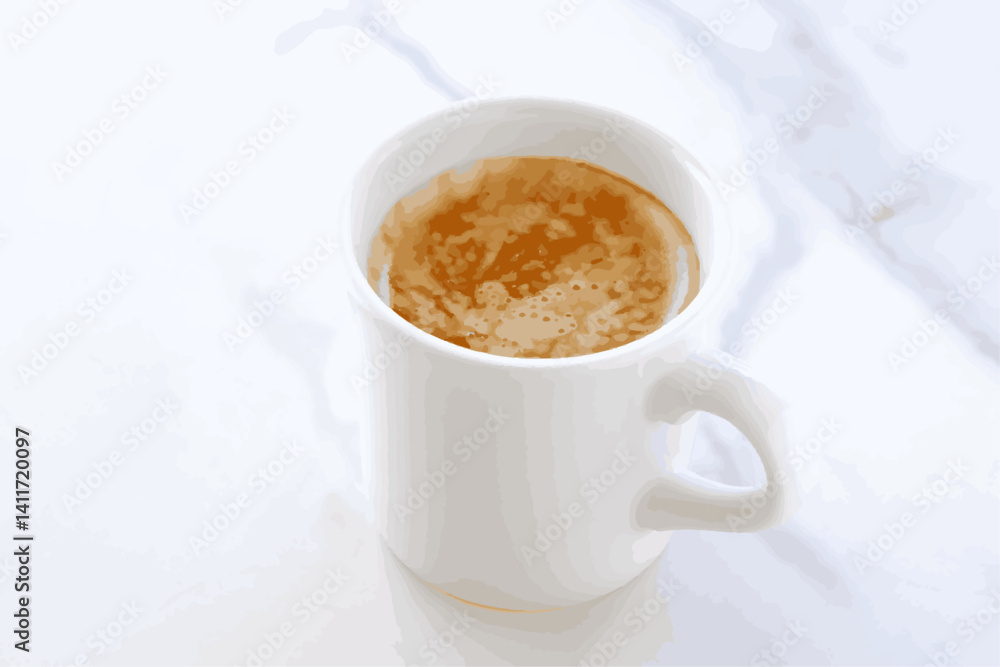 ミルクをたっぷり入れたコーヒー、カフェ・ラテを淹れて、のんびりくつろいでいるイメージ
ミルクをたっぷり入れたコーヒー、カフェ・ラテを淹れて、のんびりくつろいでいるイメージ