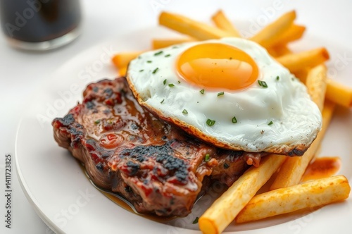 Delicious Bife a Portuguesa Dish