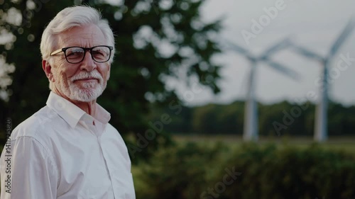 The Elderly Man with Turbines